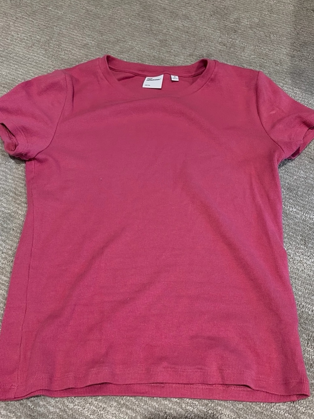 TNA homestretch tee- berry pink